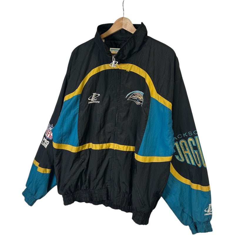 Vintage Logo Athletic Jacksonville Jaguars NFL Light Jacket