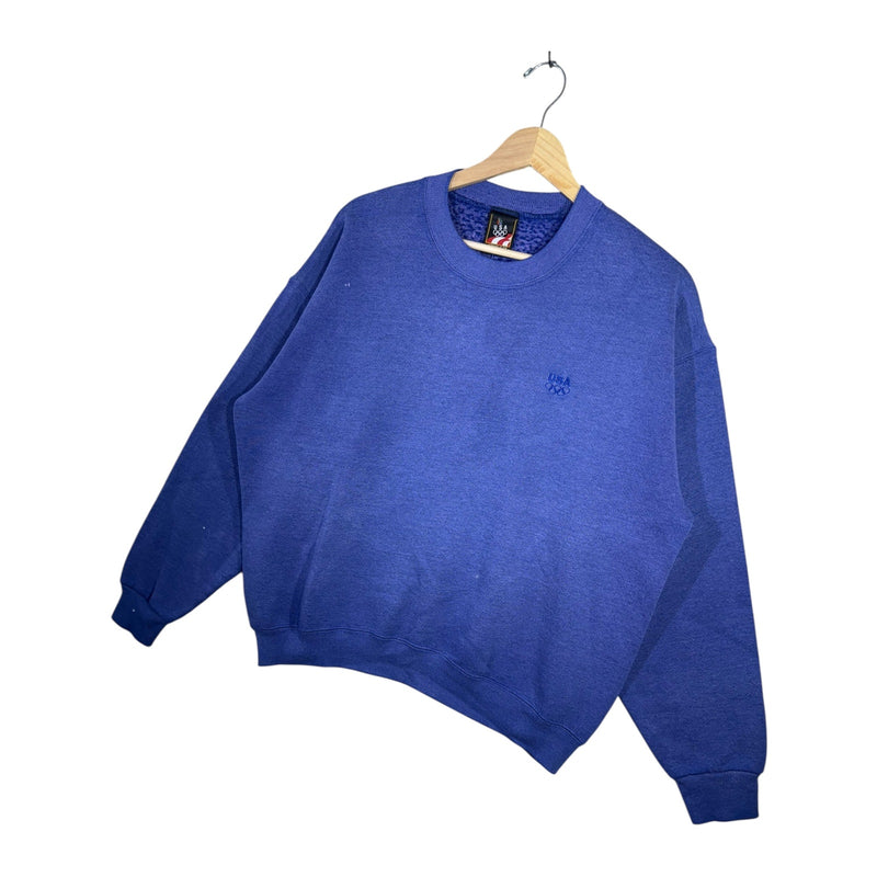 Vintage USA Olympics Logo Crewneck Large