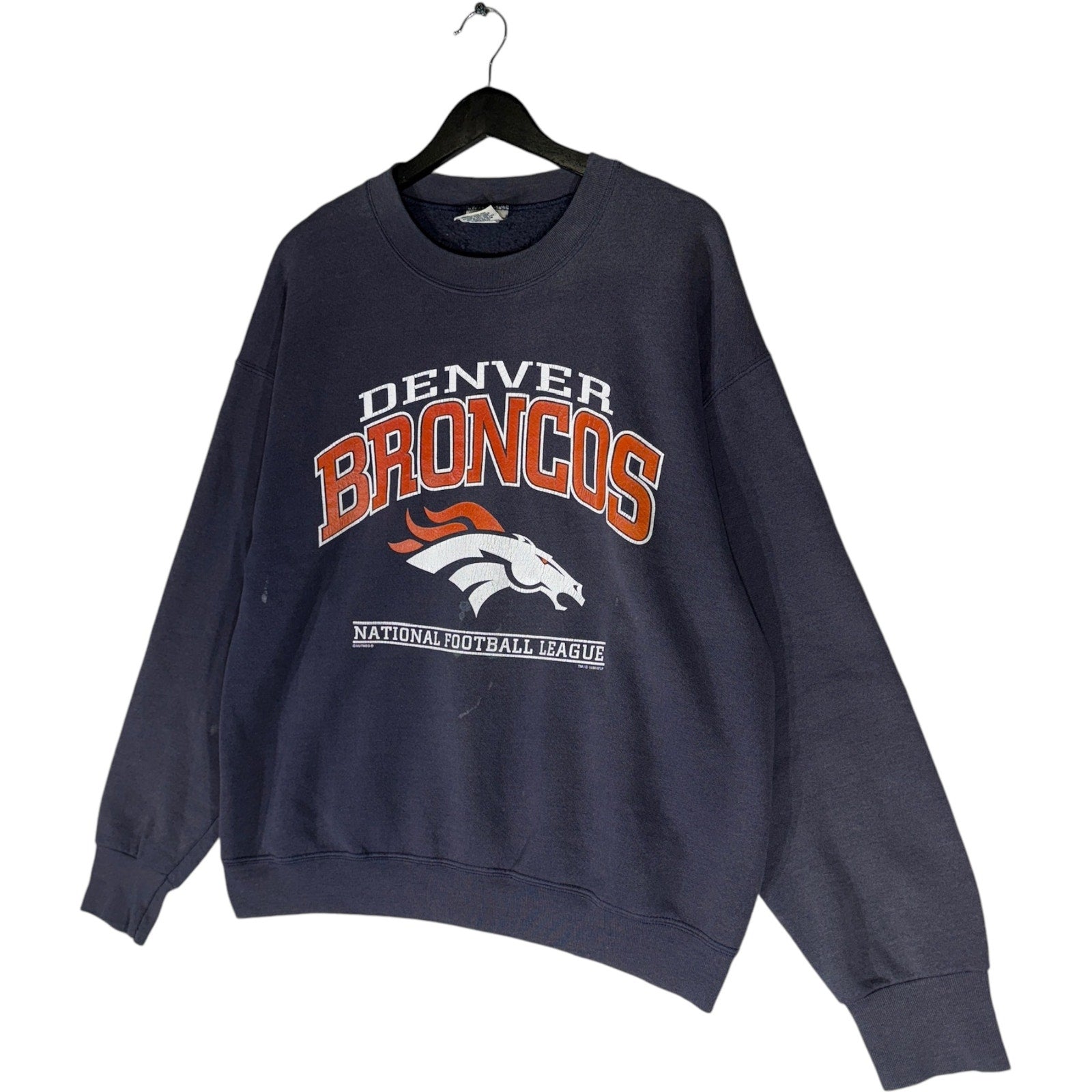 Vintage Nutmeg Denver Broncos NFL Crewneck 90s