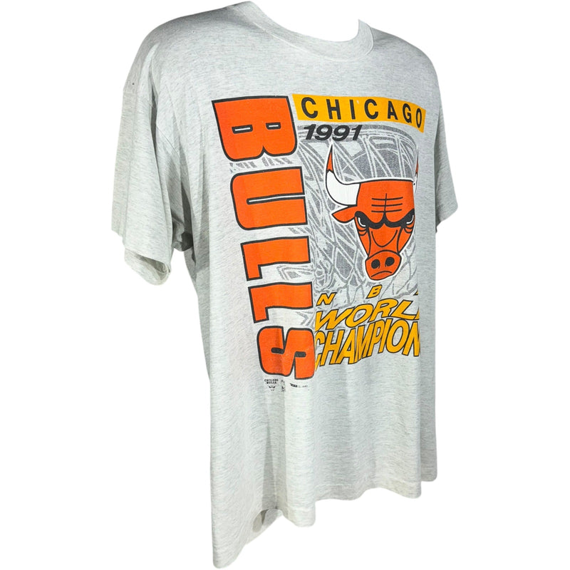 Vintage Chicago Bulls World Champions Tee 1991