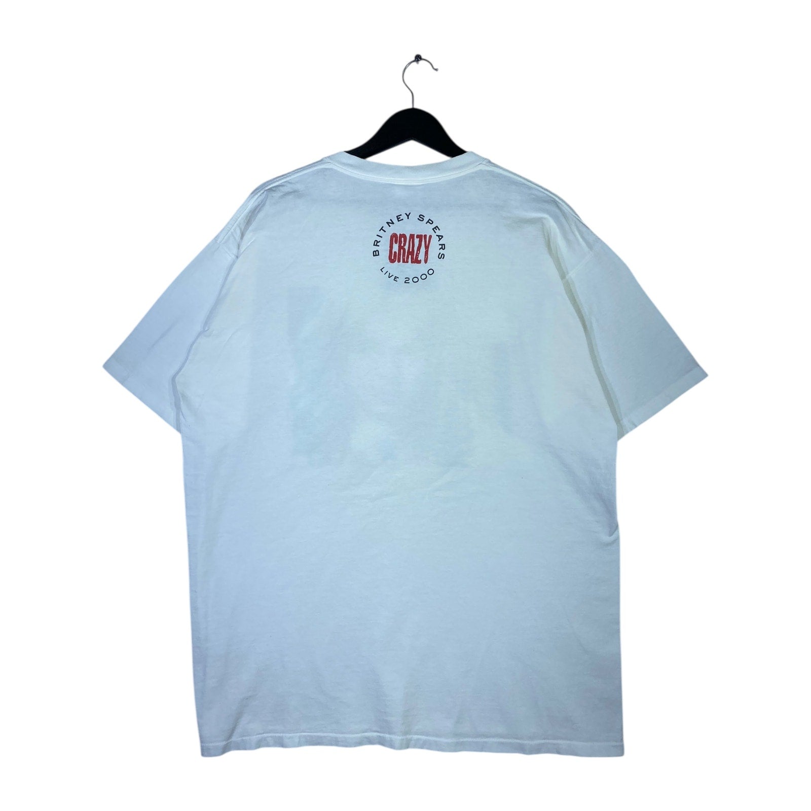Vintage Britney Spears Crazy Live 2000 T-Shirt