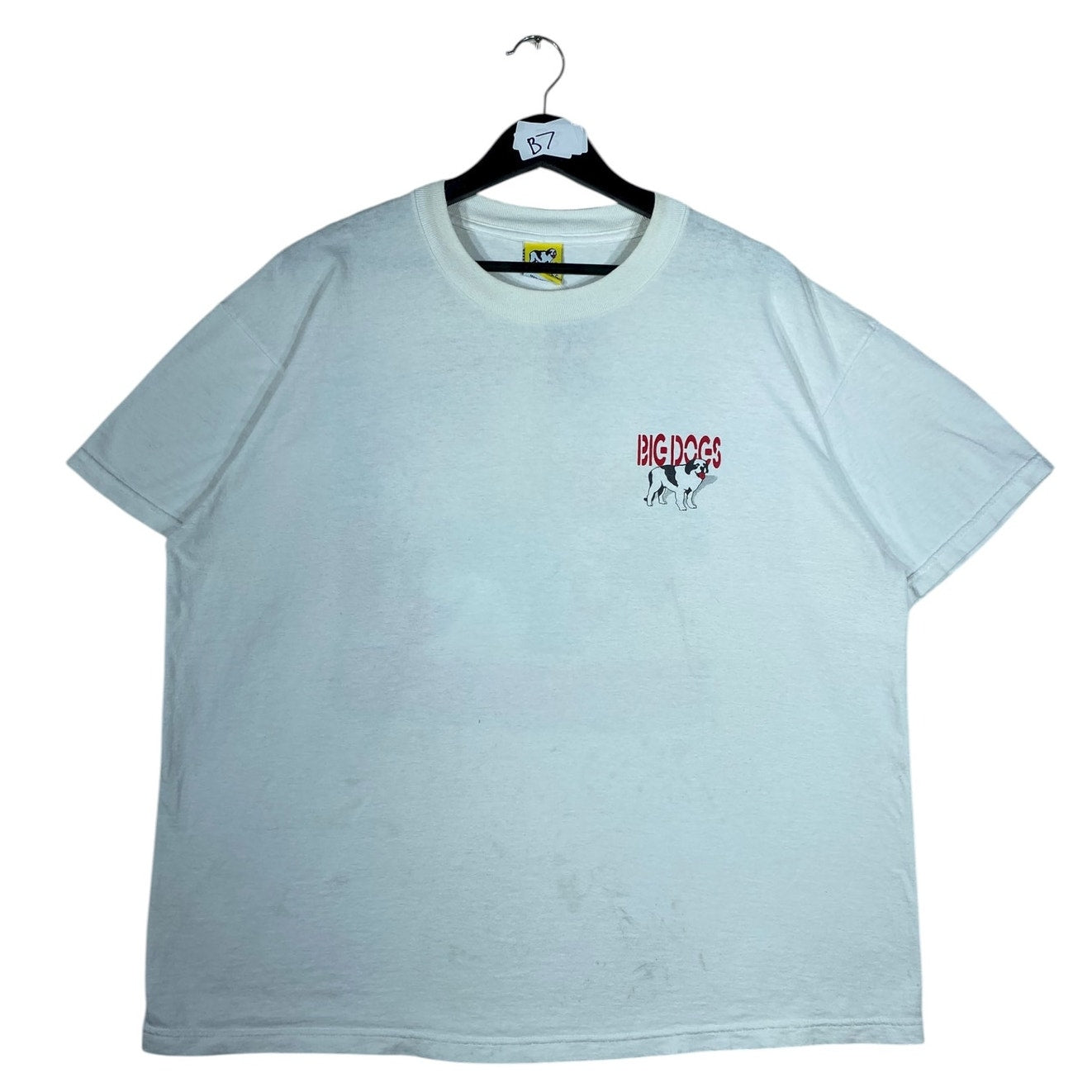 Vintage Big Dogs Graphic Print T-Shirt