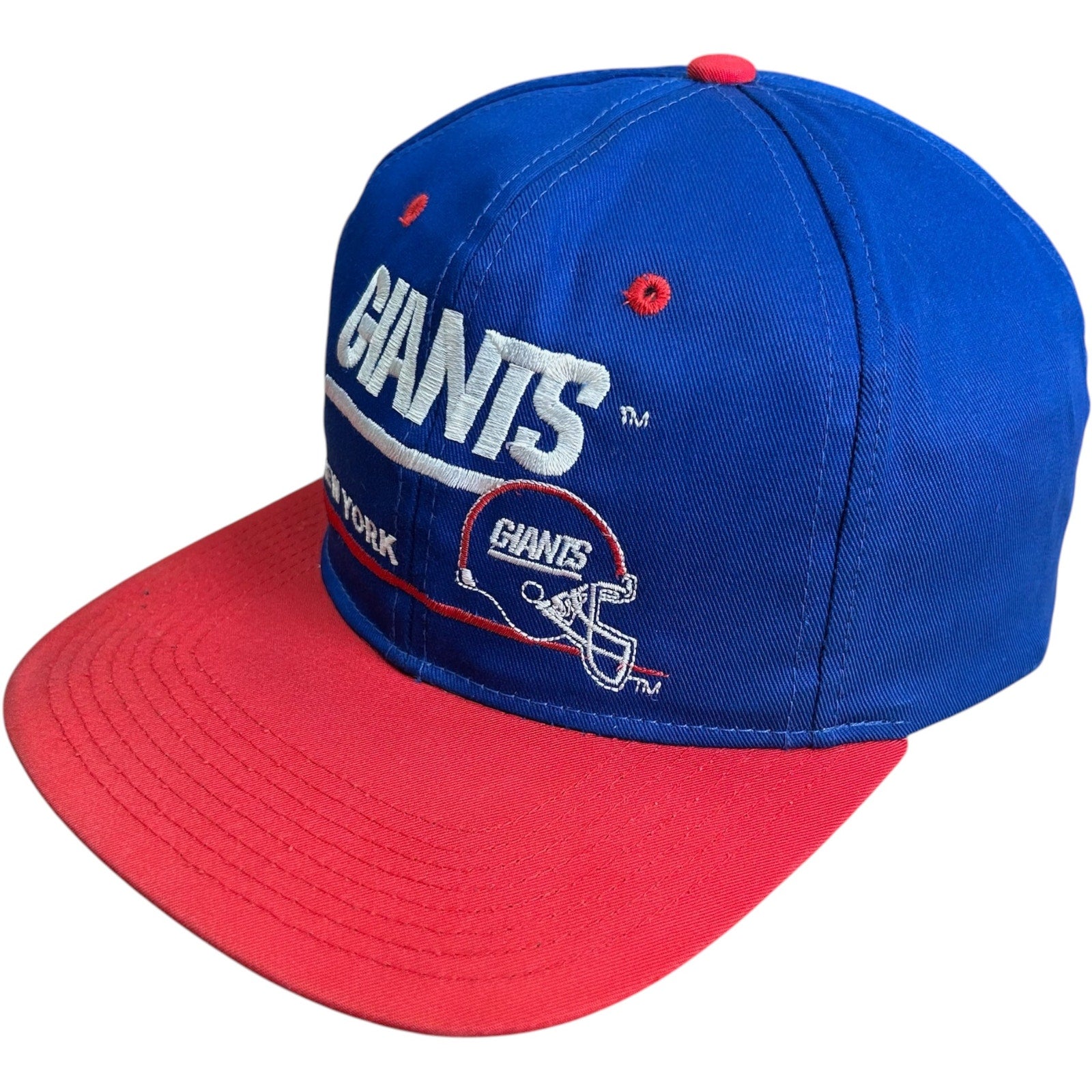 Vintage New York Giants Spellout NFL Snapback Hat