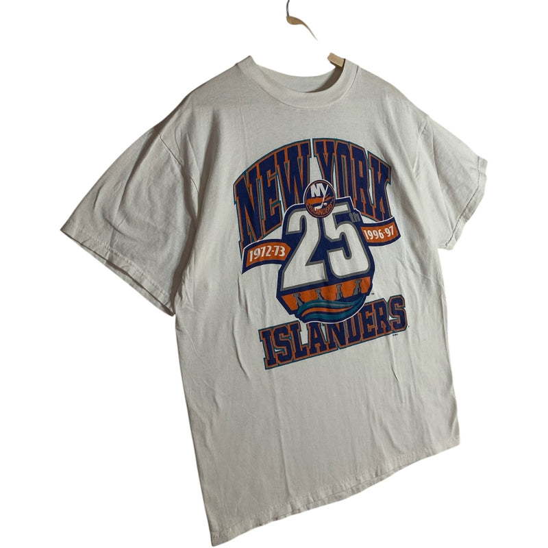 Vintage New York Islanders 25th Anniv NHL T-Shirt