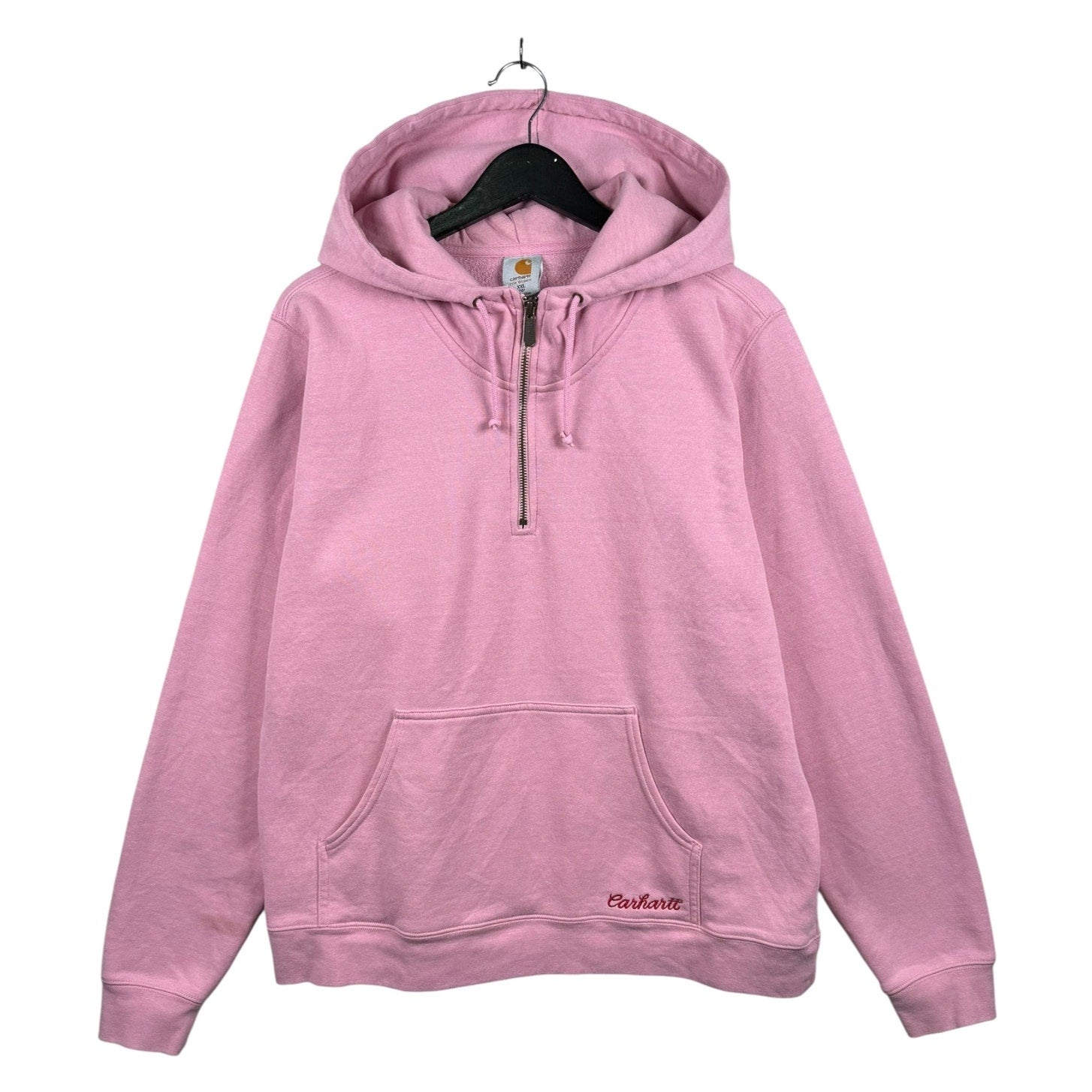Vintage Carhartt Quarter Zip Pullover Hoodie