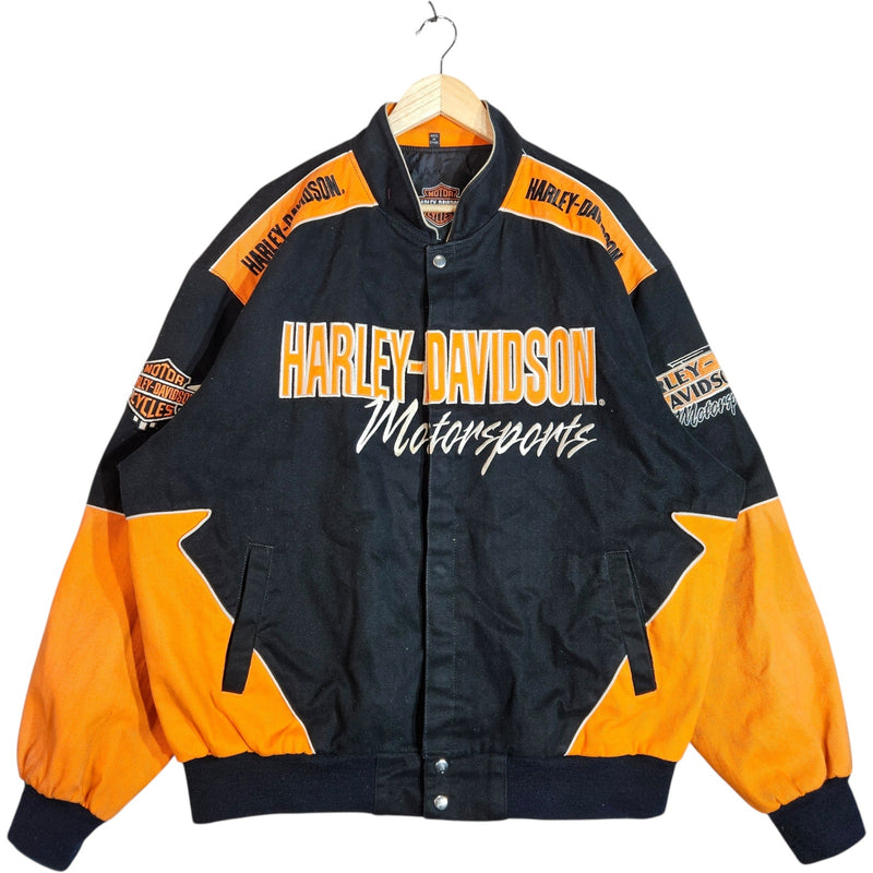 Vintage Harley Davidson Motorsports Bomber Jacket