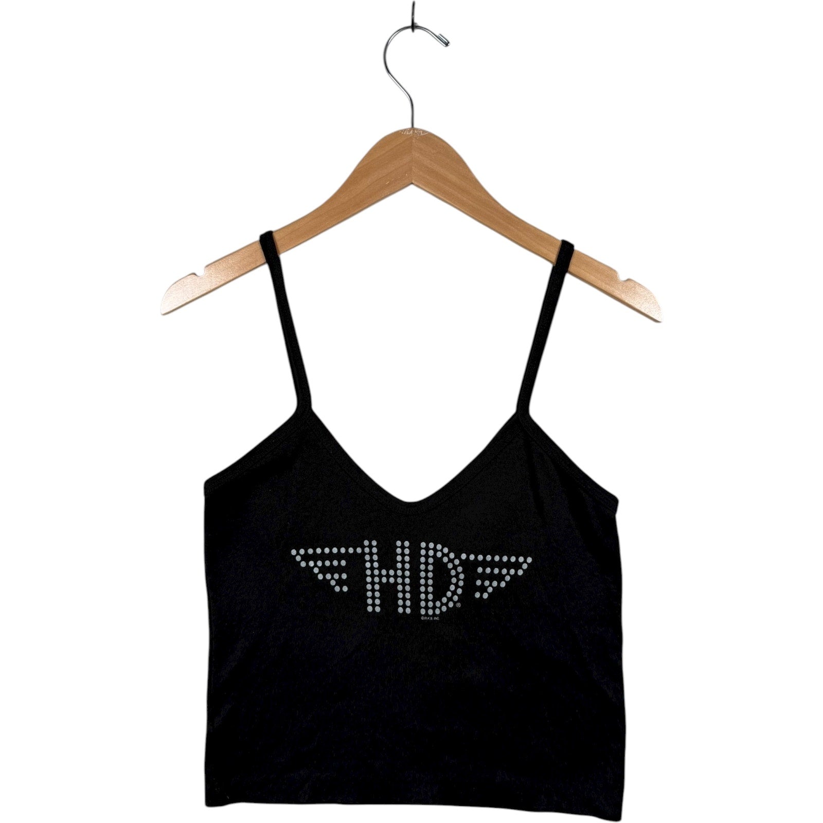 Vintage Harley Davidson Rhinestone Cami Tank Top Women's Tank Top