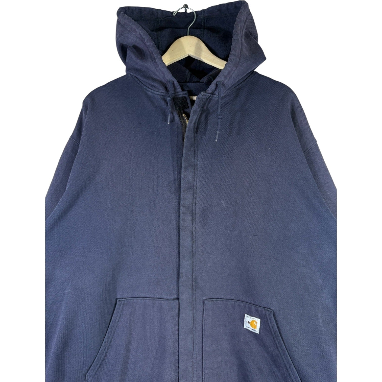 Vintage Carhartt Mini Logo Full Zip Hoodie
