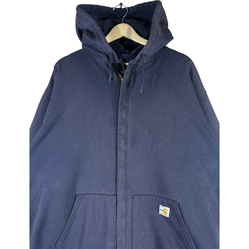 Vintage Carhartt Mini Logo Full Zip Hoodie
