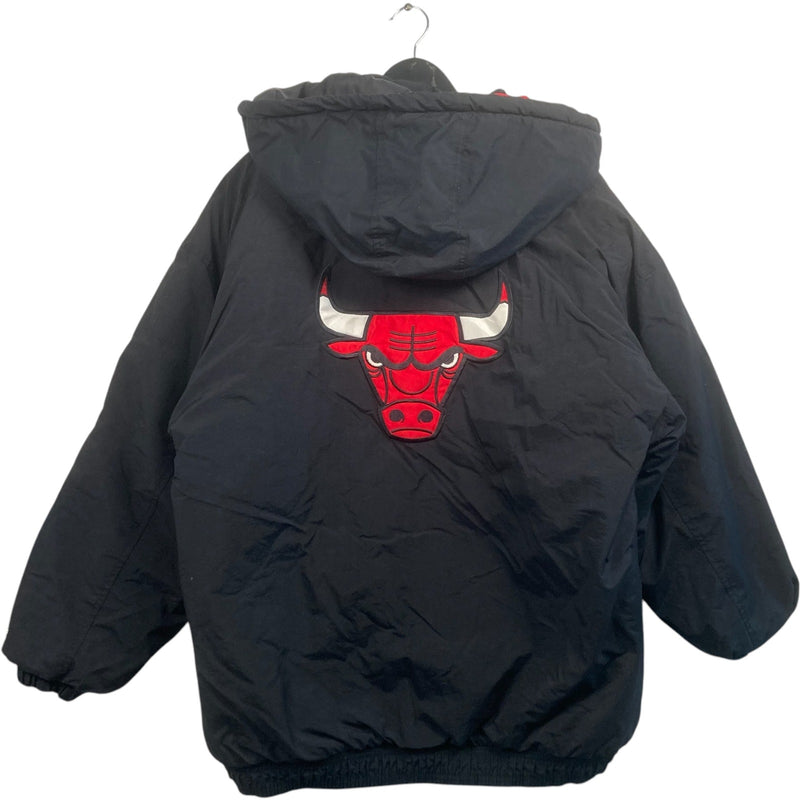 Vintage Starter Chicago Bulls Logo NBA Puffer Jacket