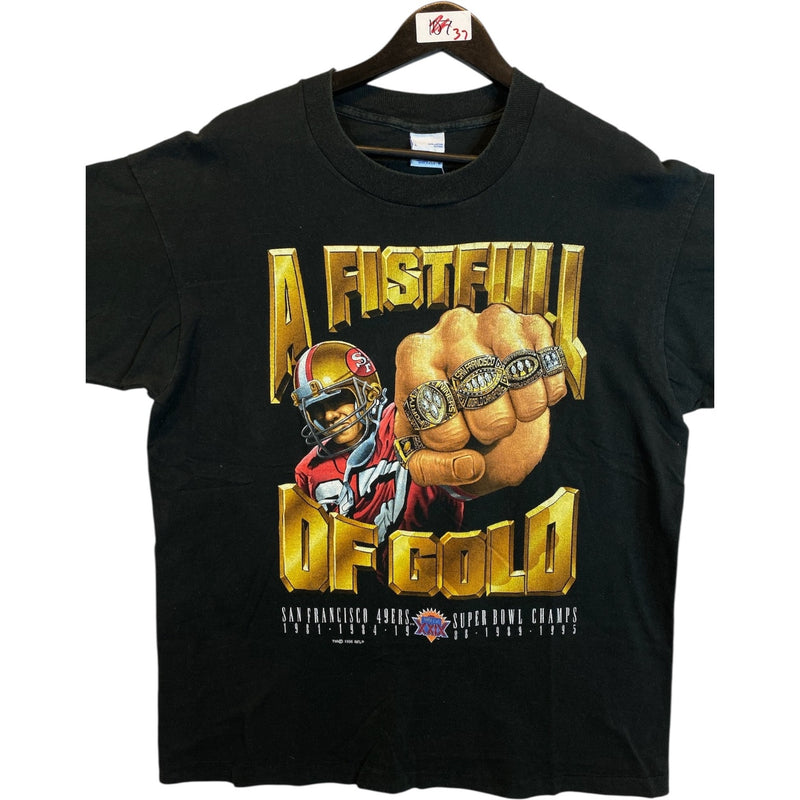 Vintage San Francisco 49ers A Fistful of Gold NFL T-Shirt