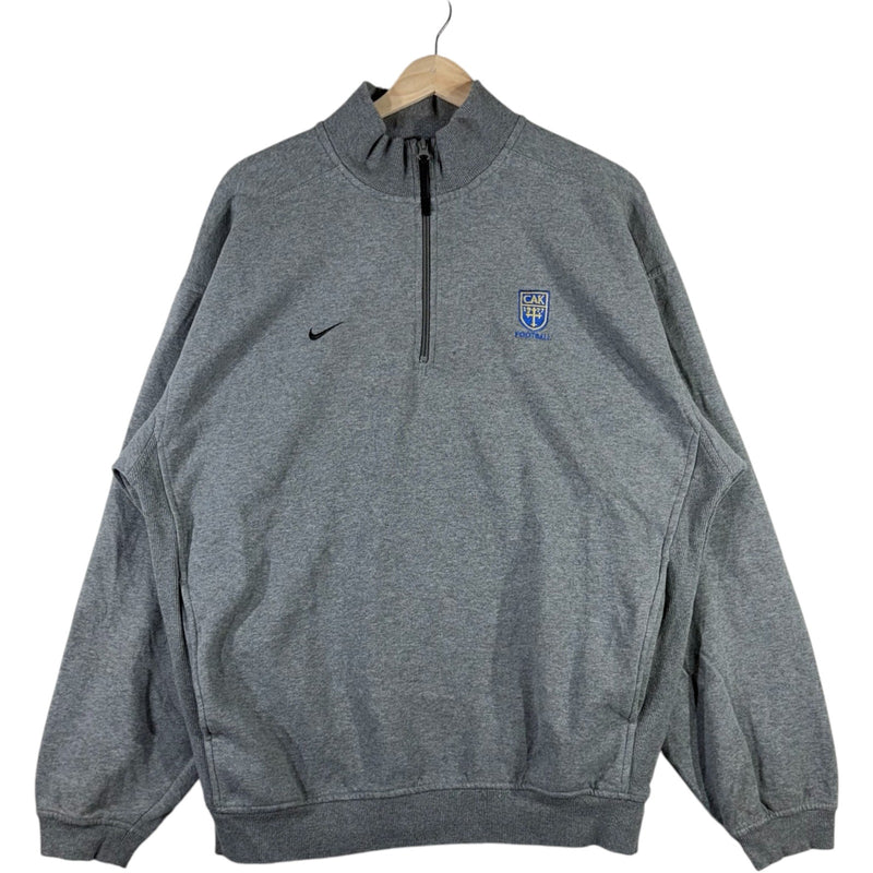 Vintage Nike Christian Academy Of Knoxville Football 1/4 Zip Sweater