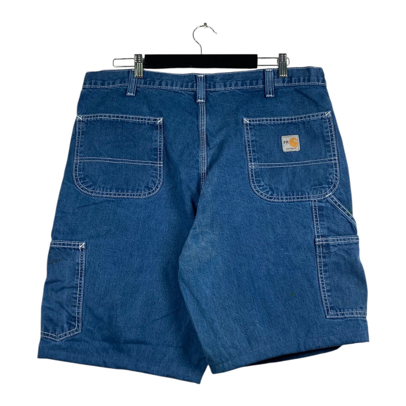Vintage Carhartt Carpenter Denim Shorts 38