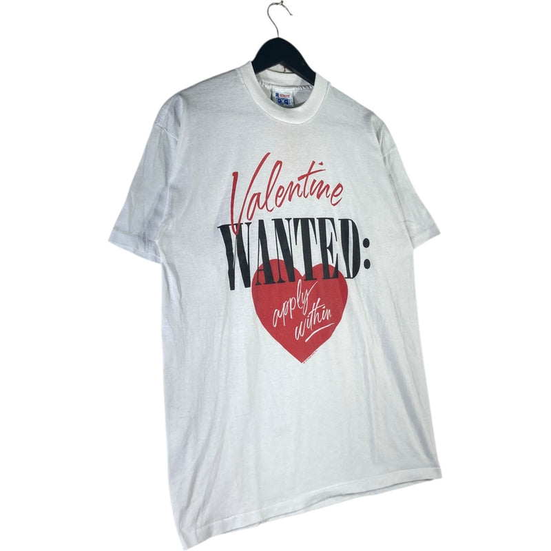 Vintage Wanted Valentine Apply Within Short Sleeve T-Shirt