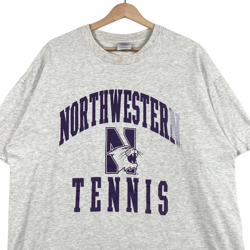 Vintage Northwestern Wildcats Tennis Tee XL