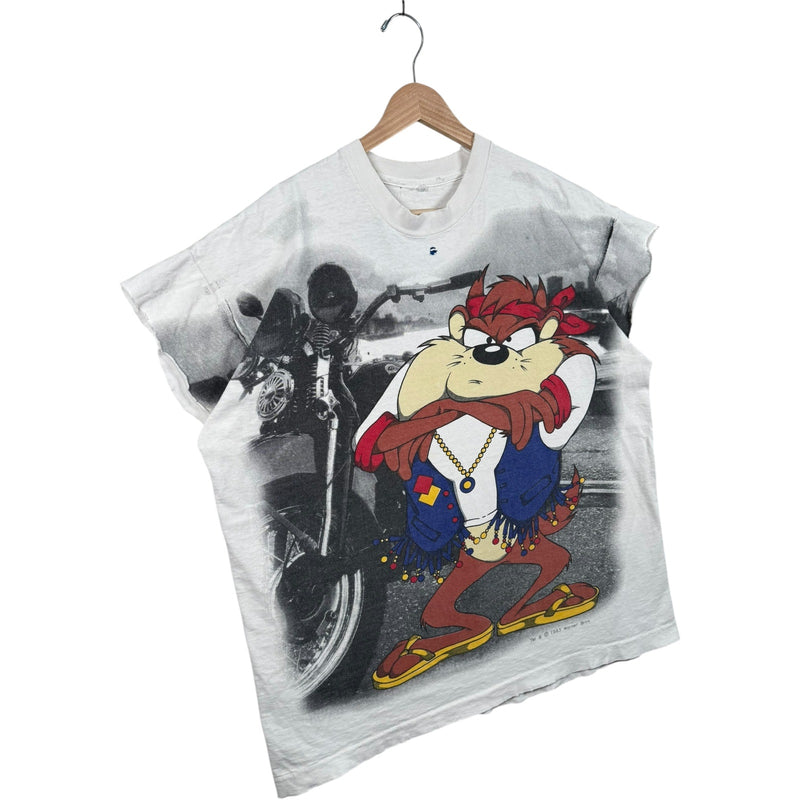 Vintage Tasmanian Devil Looney Tunes Short Sleeve T-Shirt