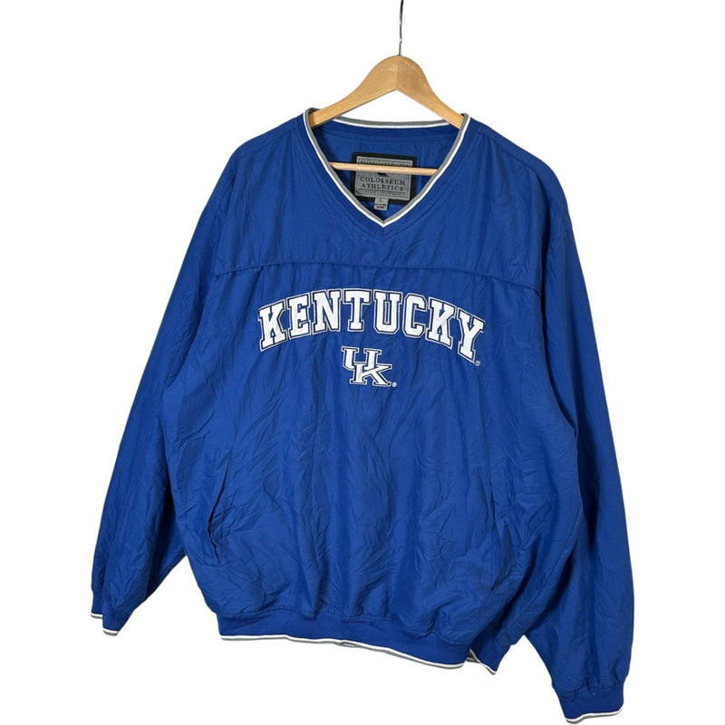 Vintage University Of Kentucky Spellout Pullover Windbreaker