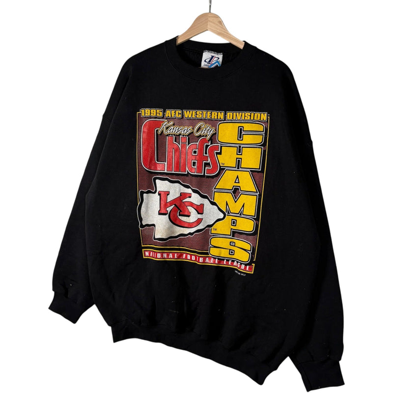 Vintage Logo Athletic Kansas City Chiefs NFL Crewneck 90s