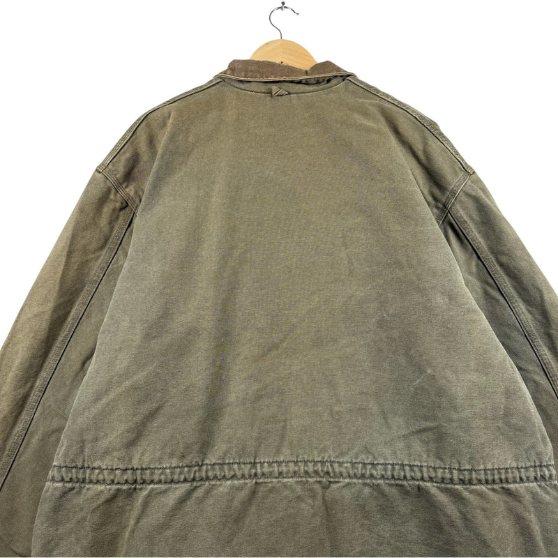 Vintage Carhartt Duck Trail Parka Workwear Jacket