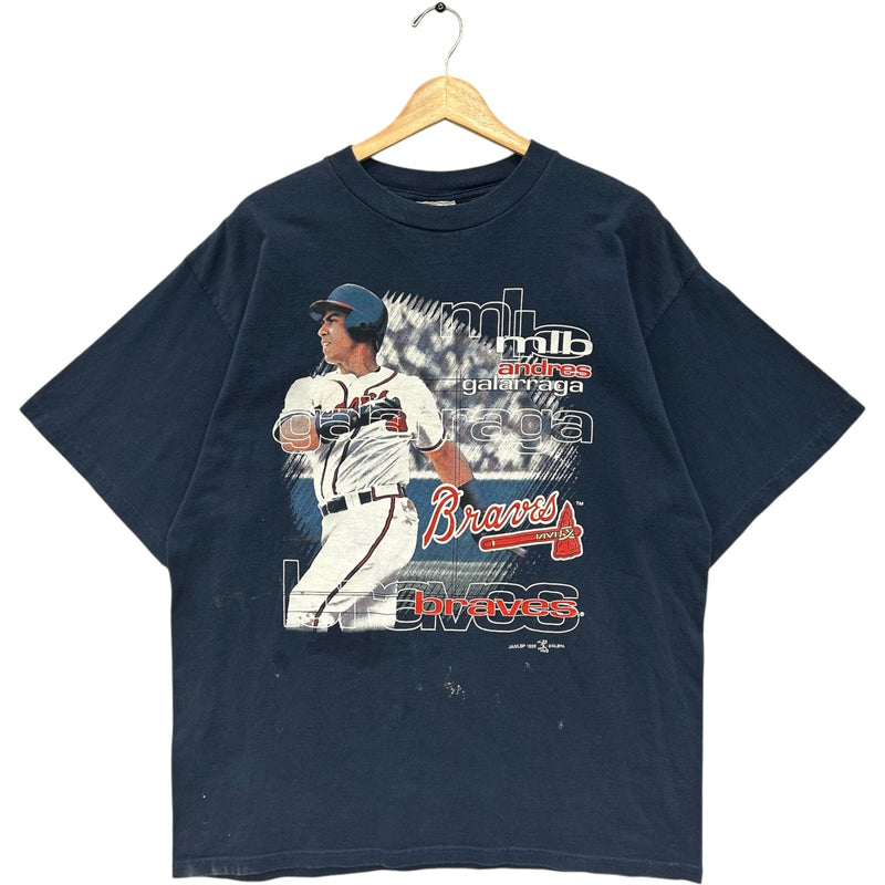 Vintage Atlanta Braves Andres Galarraga #14 Full Body MLB Tee