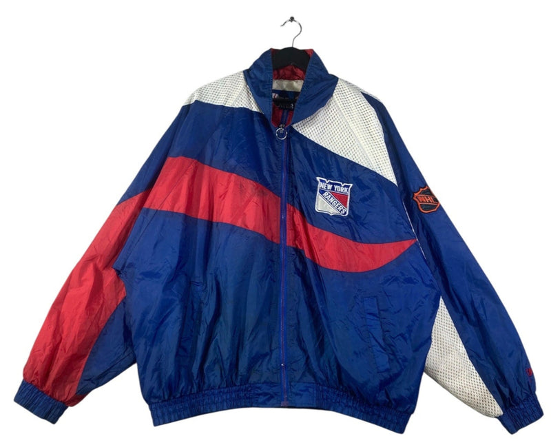 Vintage New York Rangers NHL Full Zip Windbreaker