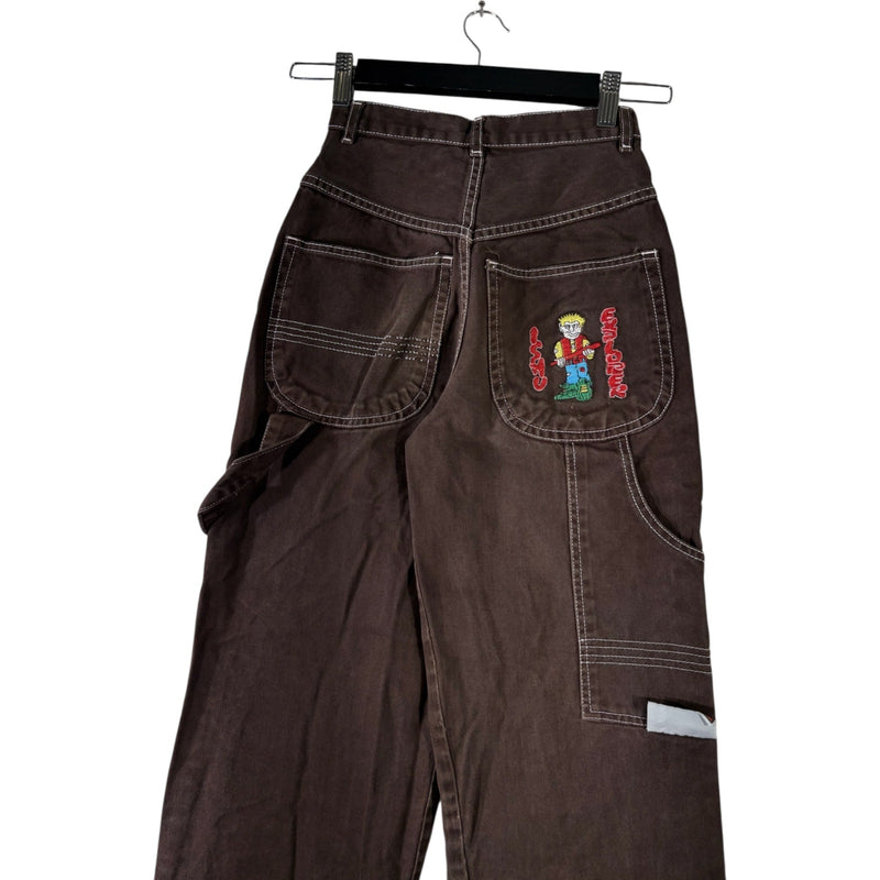 Youth Vintage Savvy Kids Embroidered Carpenter Pants 22x25