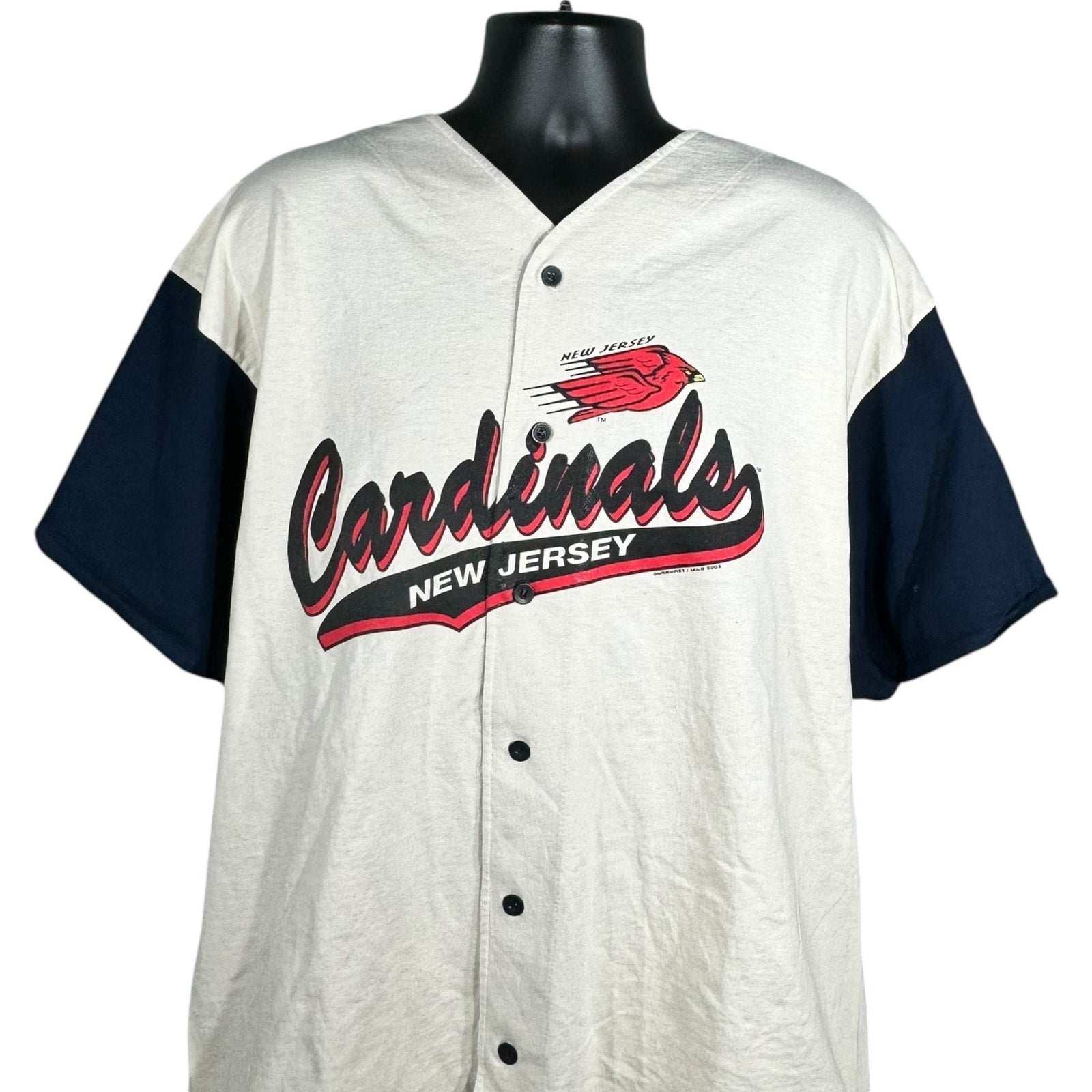 Vintage New Jersey Cardinals Minor League Baseball Jersey