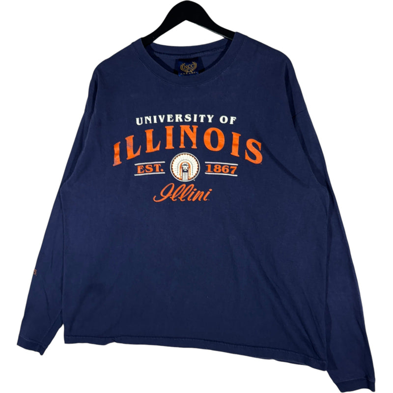 Vintage University of Illinois Long Sleeve