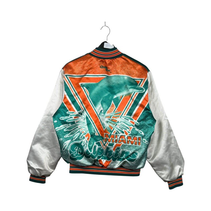 Vintage Miami Dolphins NFL Satin Varsity Jacket