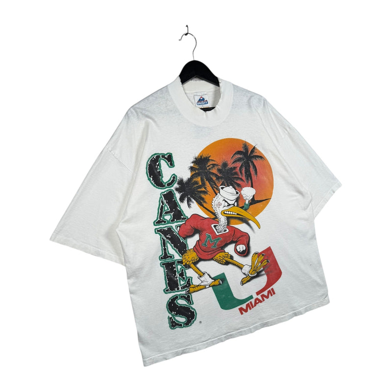Vintage Apex One Miami Hurricanes Sebastian NCAA T-Shirt