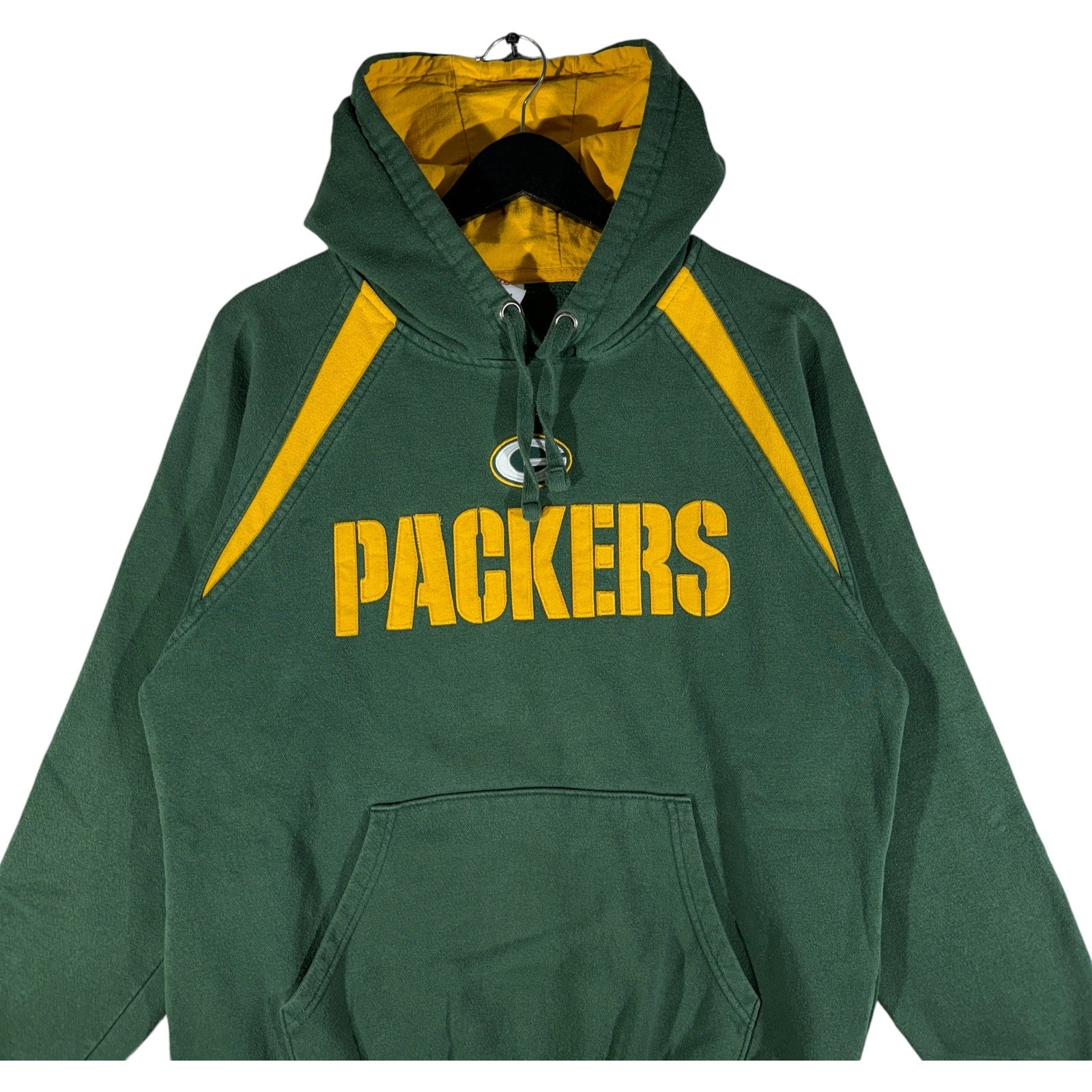 Vintage NFL Green Bay Packers Spellout Hoodie