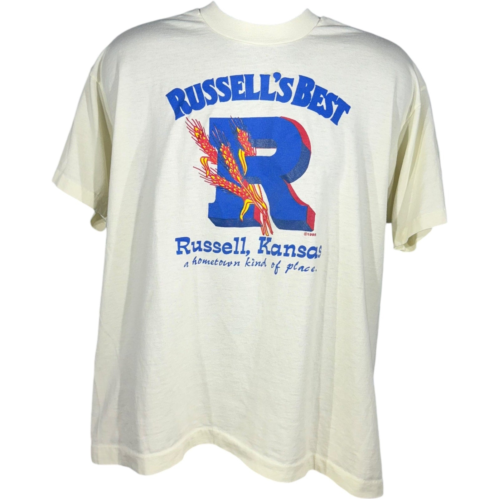 Vintage Russell, Kansas Souvenir Tee 90's