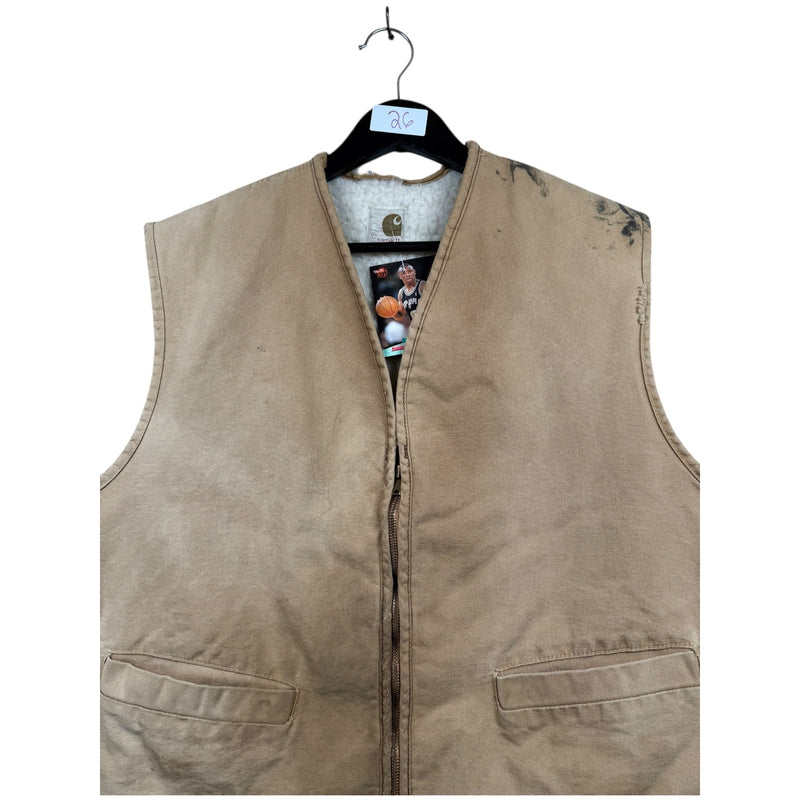 Vintage Carhartt Full Zip Workwear Vest