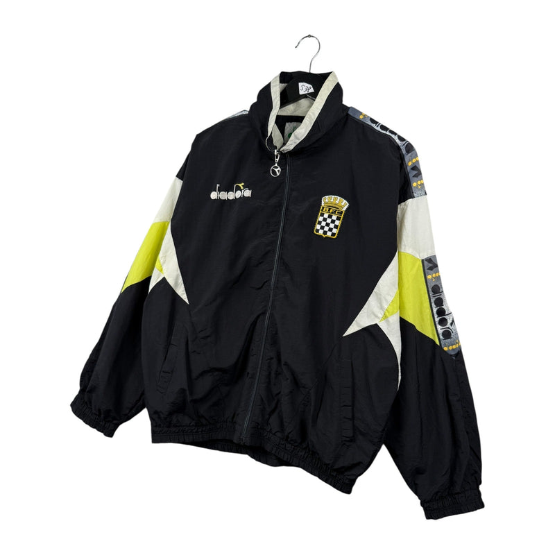 Vintage Diadora B.F.C. Soccer Windbreaker 90s