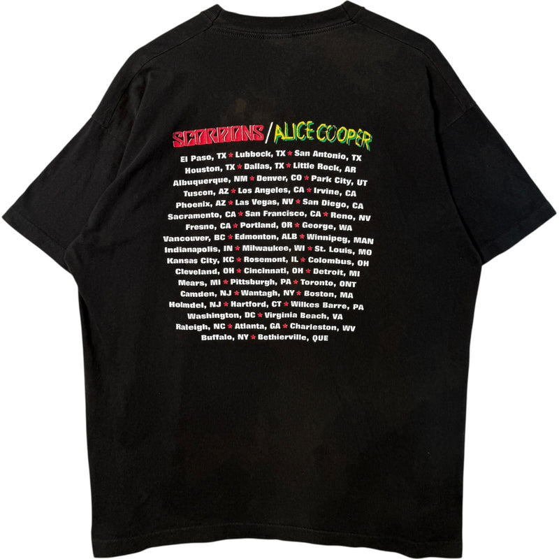 Vintage Scorpions Alice Cooper Tour Tee