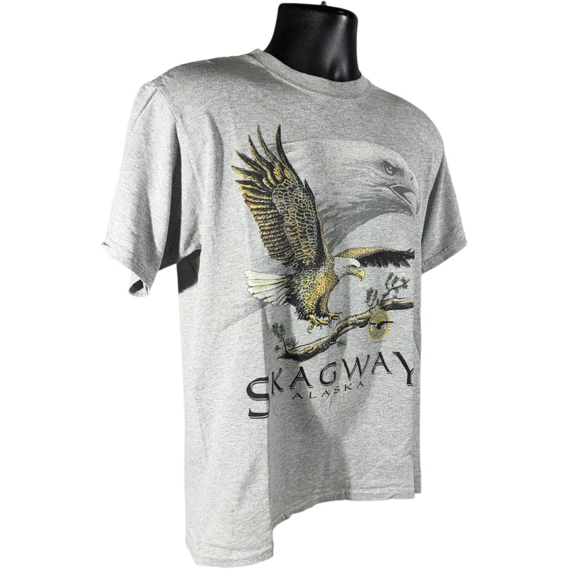 Vintage Bald Eagle Skagway Alaska Souvenir Tee