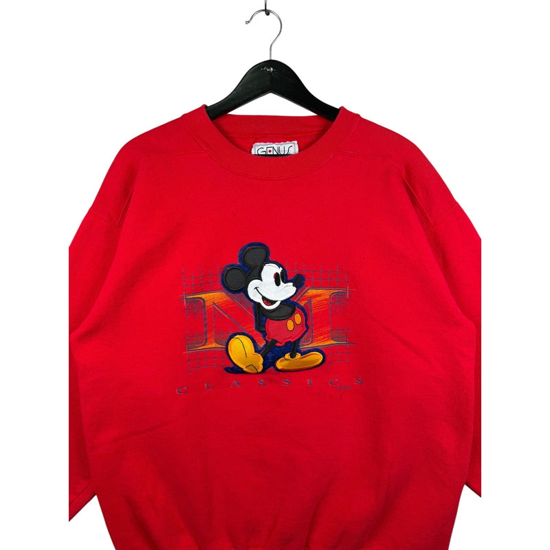 Vintage Disney Mickey Mouse Classics Pullover Sweatshirt