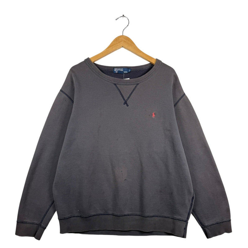 Vintage Polo Ralph Lauren Red Pony Pullover Sweater