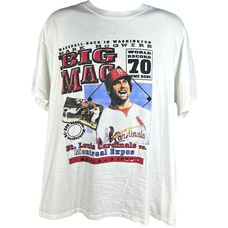 Vintage St. Louis Cardinals Big Mac Mark McGwire Tee