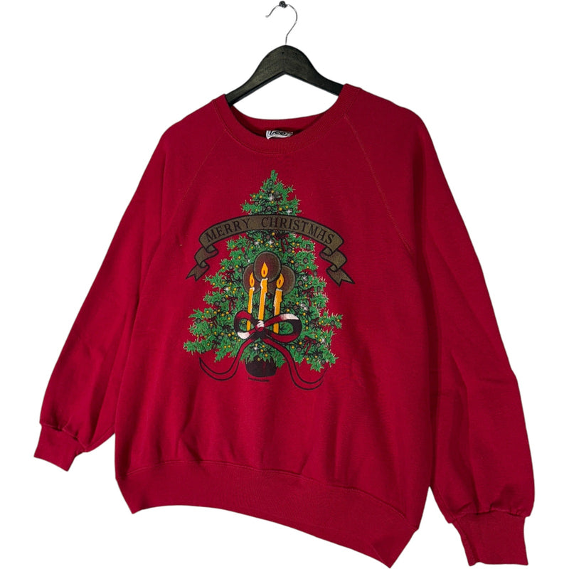 Vintage Christmas Tree Crewneck 90s