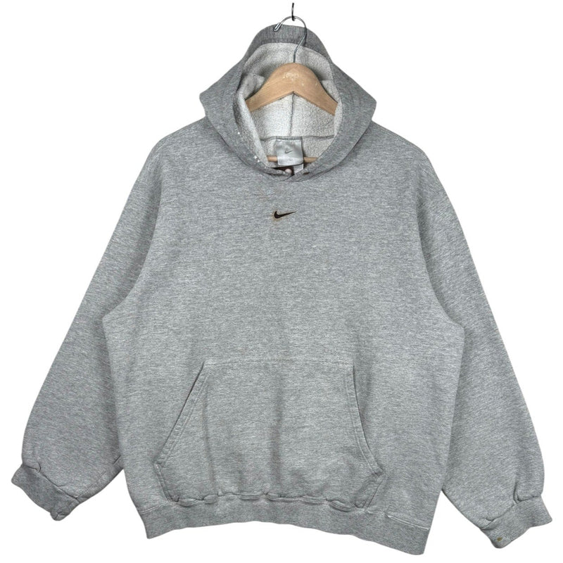 Vintage Nike Mid Embroidered Swoosh Pullover Hoodie