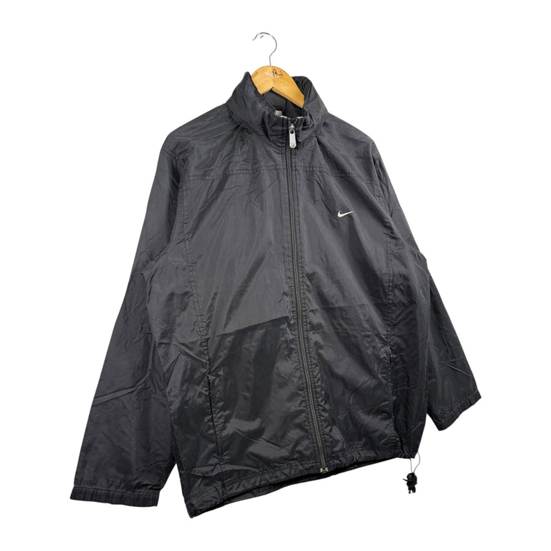 Vintage Nike Swoosh Logo Full Zip Lightweight Windbreaker