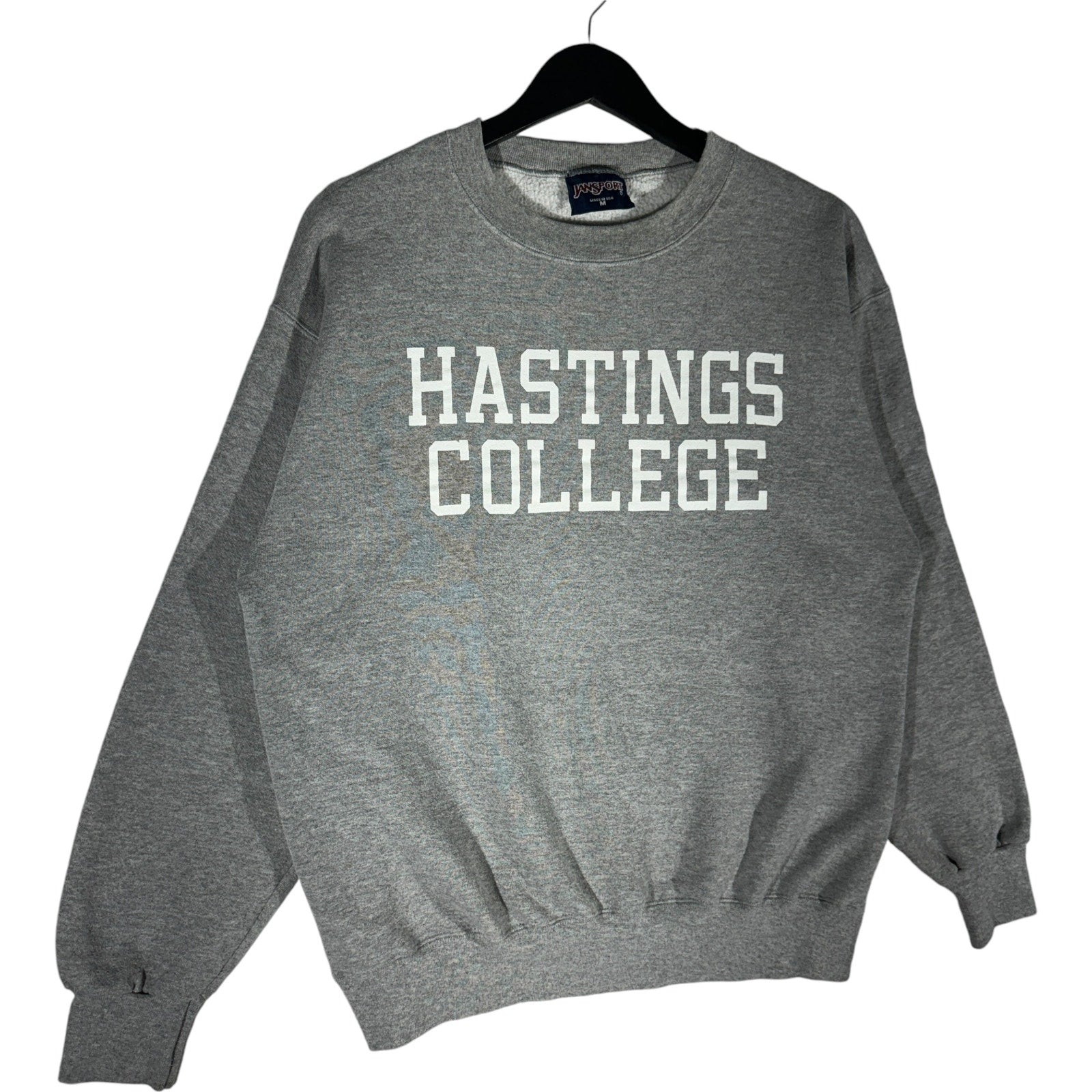 Vintage Hastings College Spellout Crewneck