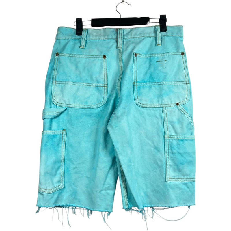 Vintage Carhartt Raw Hem Frayed Relaxed Cargo Shorts 32
