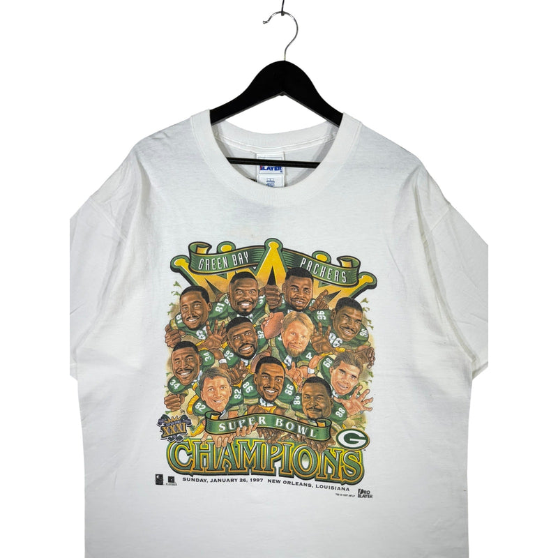 Vintage Green Bay Packers Super Bowl XXXI NFL T-Shirt 90s