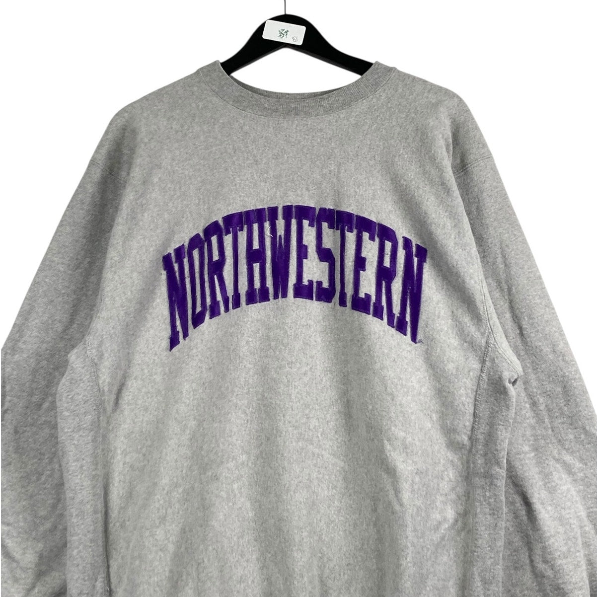 Vintage Champion Northwestern University Spellout Crewneck