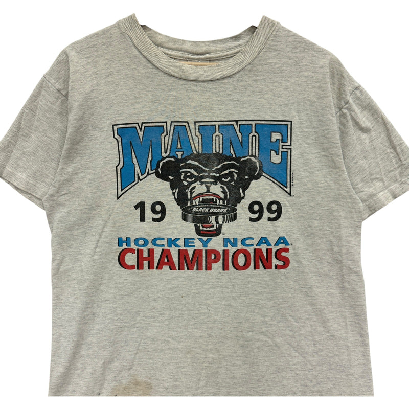 Vintage Maine Hockey Champions Tee 90s