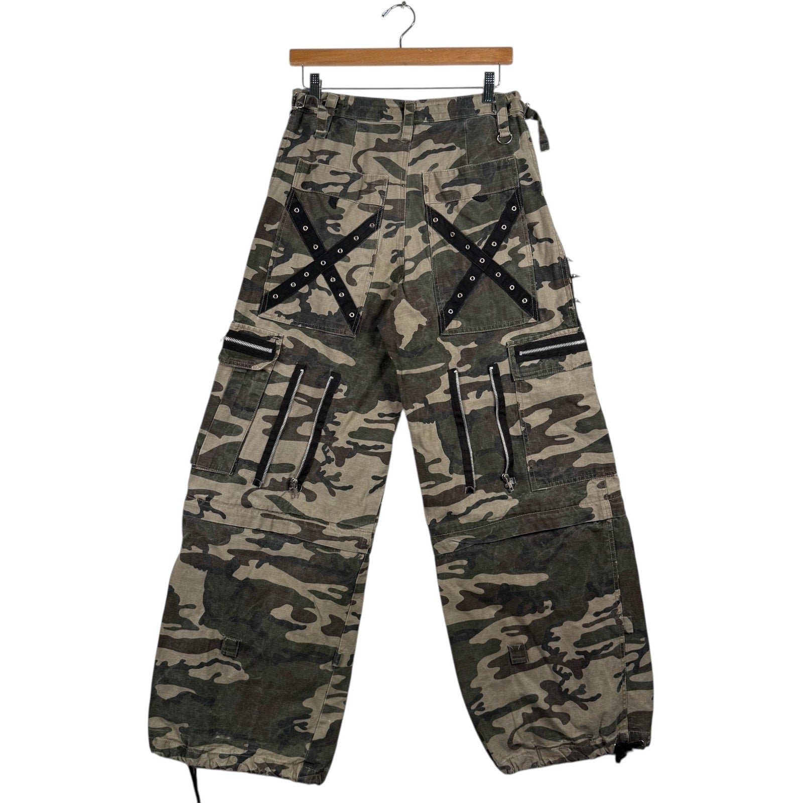 Y2K Criminal Damage Cargo Pants 30