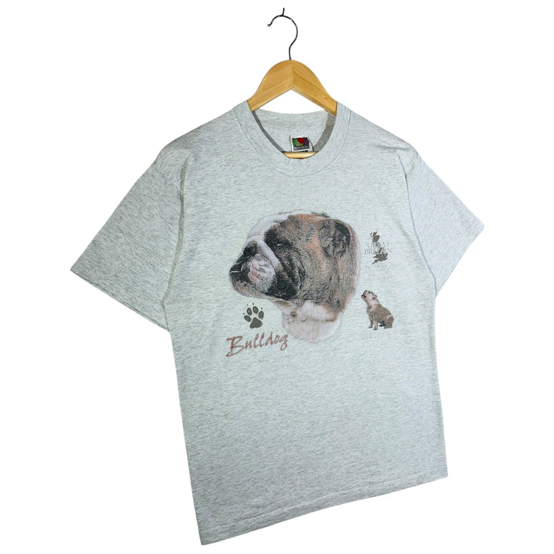 Vintage Great Britain Dog Graphic T-Shirt