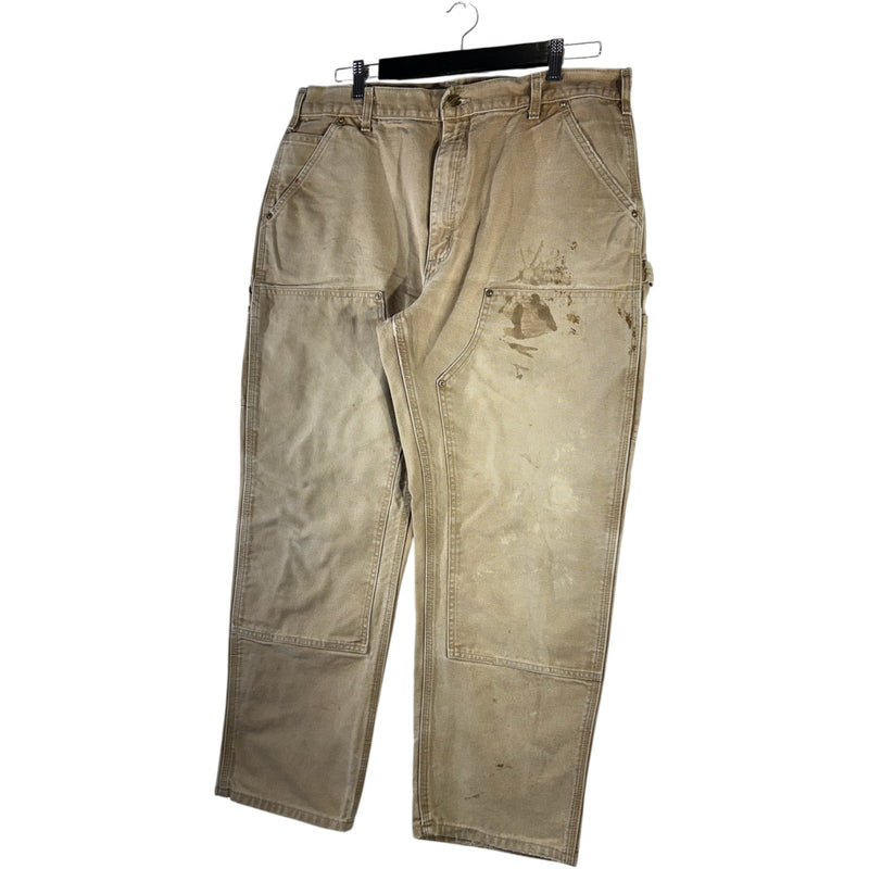 Vintage Carhartt Dungaree Fit Double Knee Pants 38x30